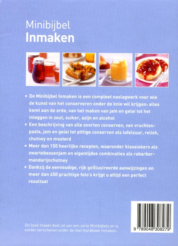 Inmaken / Minibijbel achterkant