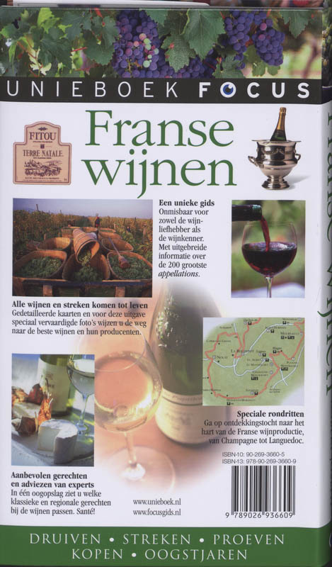 Focus / Franse Wijnen achterkant