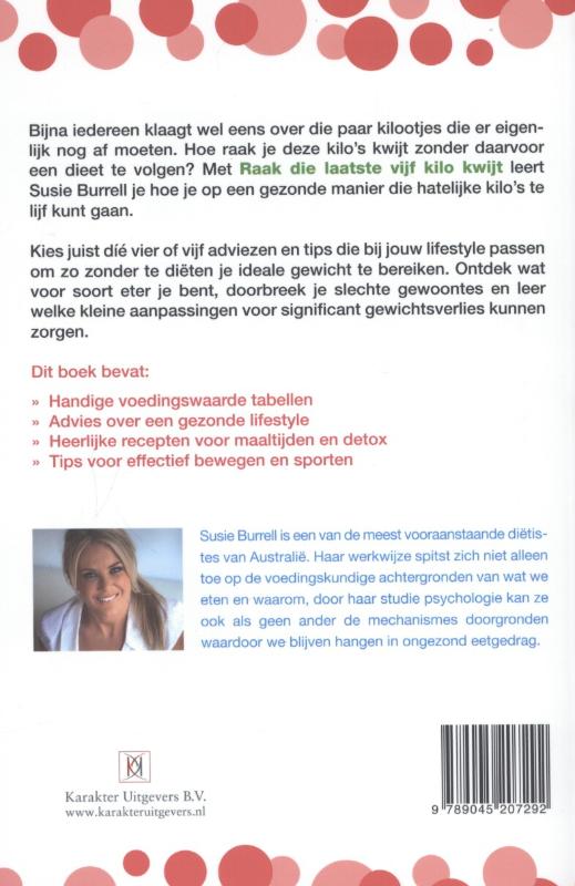 Raak die laatste 5 kilo kwijt achterkant