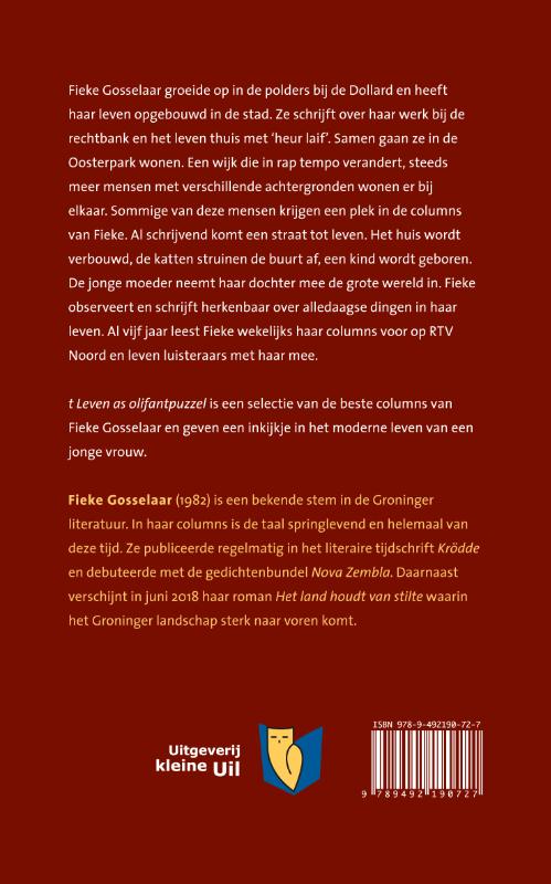 t Leven as olifantpuzzel achterkant