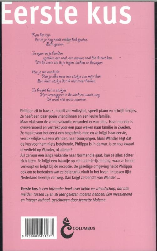 Eerste kus achterkant