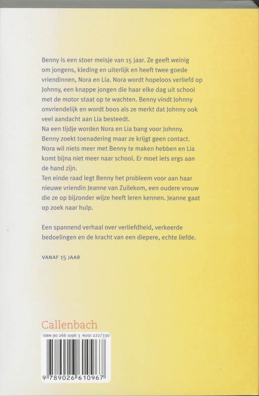 Dodelijk verliefd achterkant