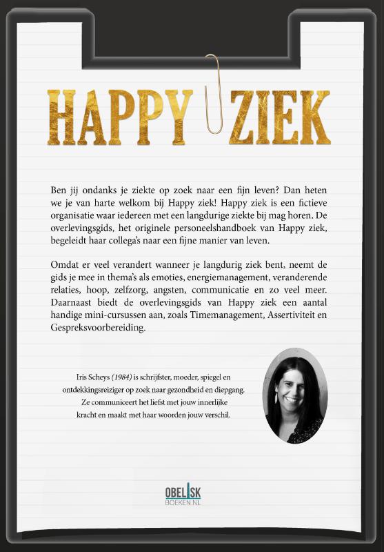 Happy Ziek achterkant