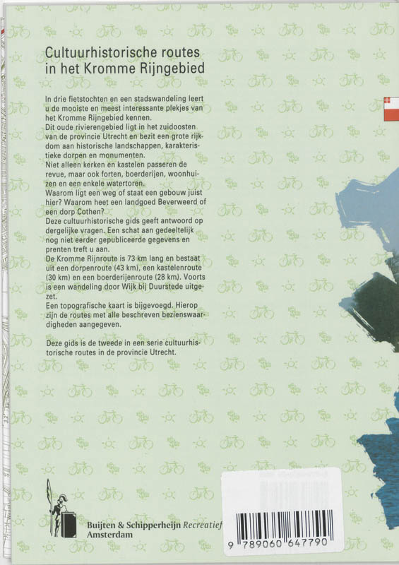 Kromme Rijngebied / Cultuurhistorische routes in de provincie Utrecht / 2 achterkant