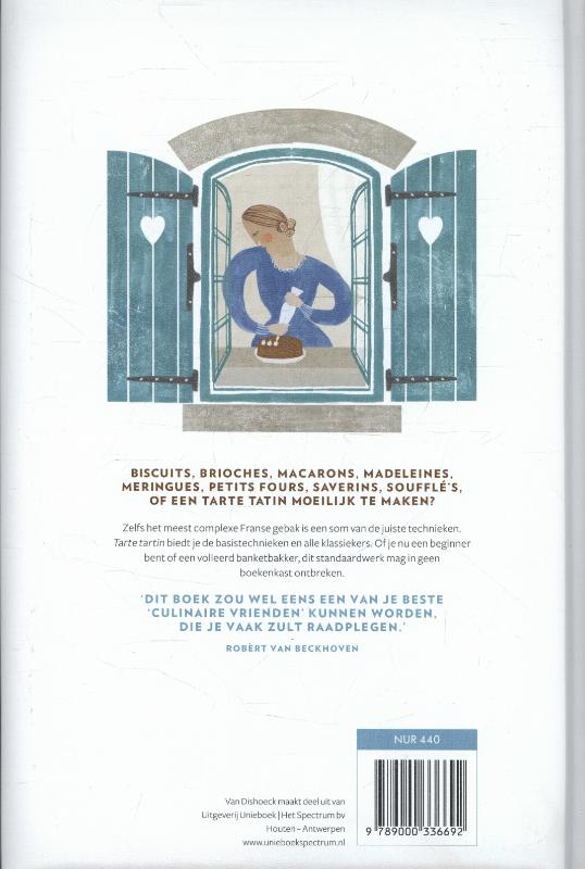 Tarte tatin achterkant