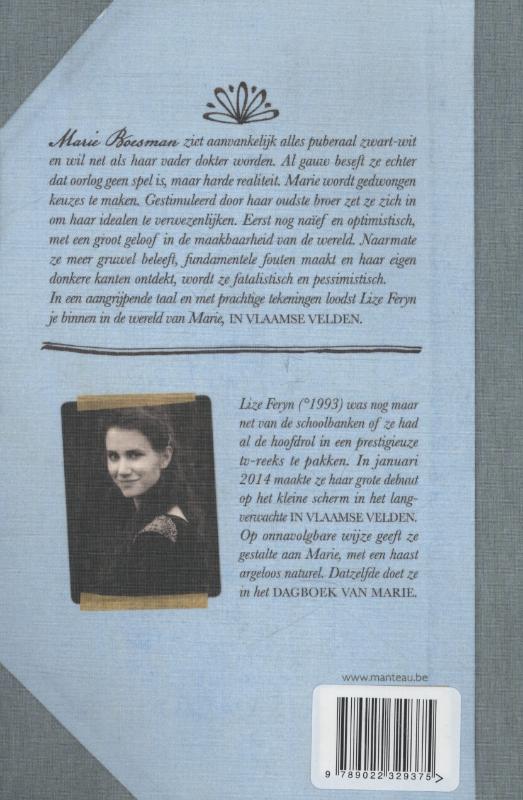 Dagboek van Marie achterkant