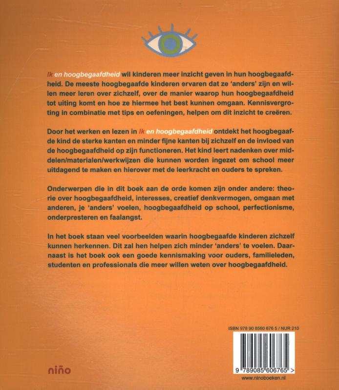 Ik en hoogbegaafdheid achterkant