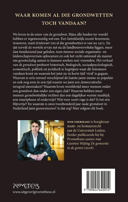 Het verhaal van de grondwet achterkant