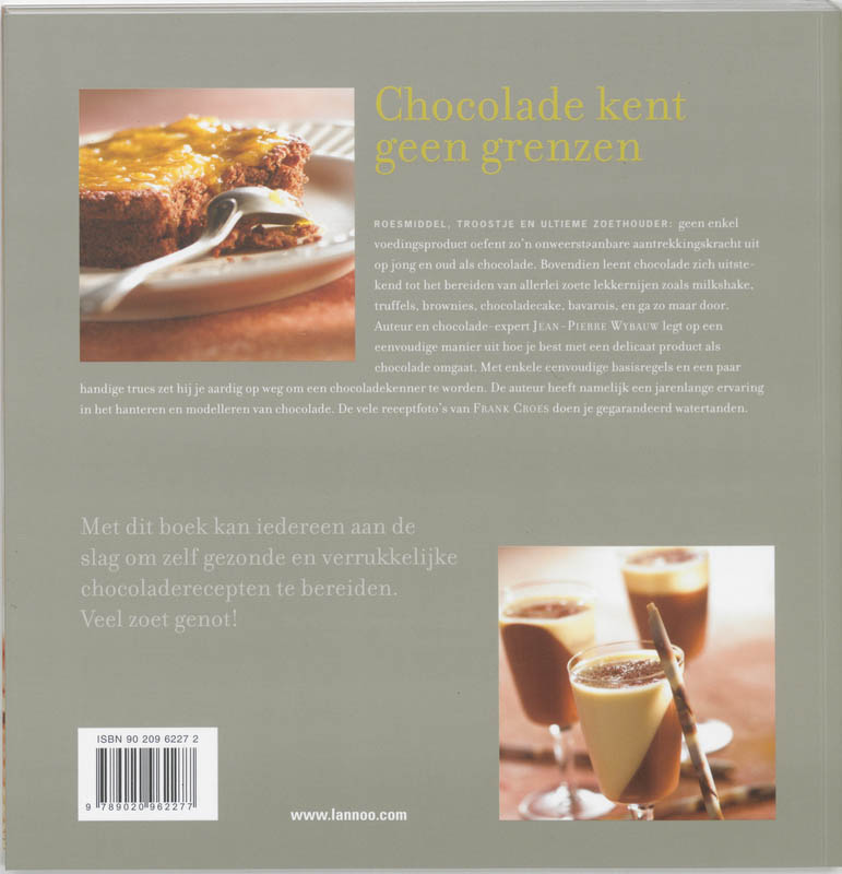 Chocolade zonder grenzen achterkant