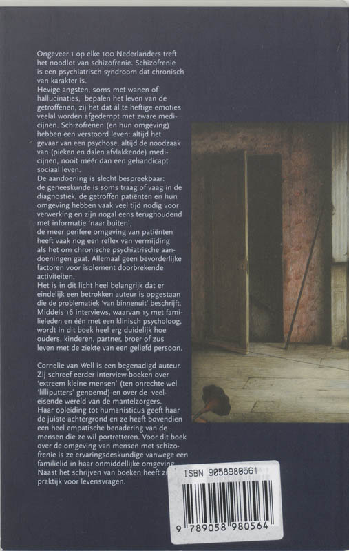 Diagnose : schizofrenie achterkant