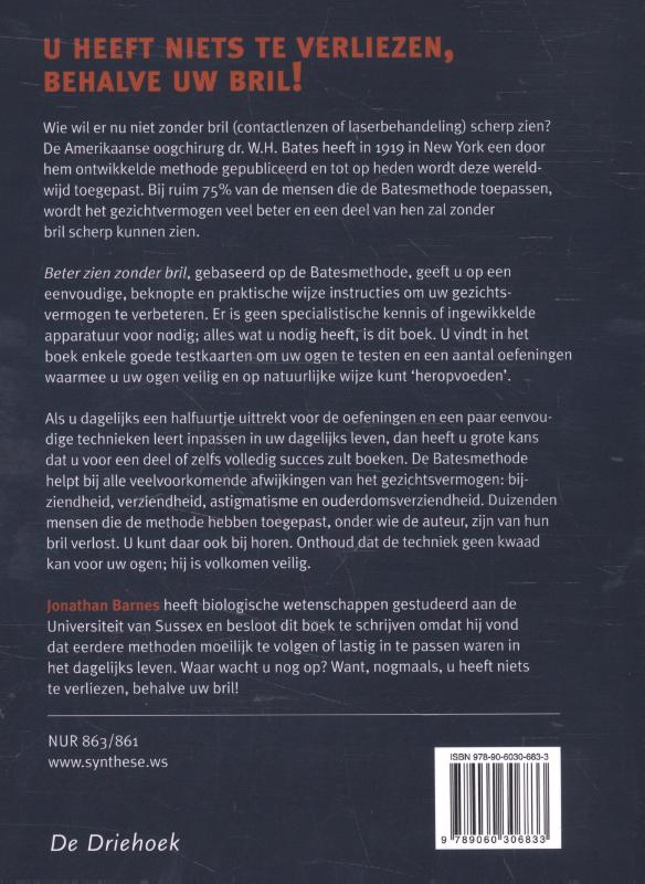 Beter zien zonder bril achterkant