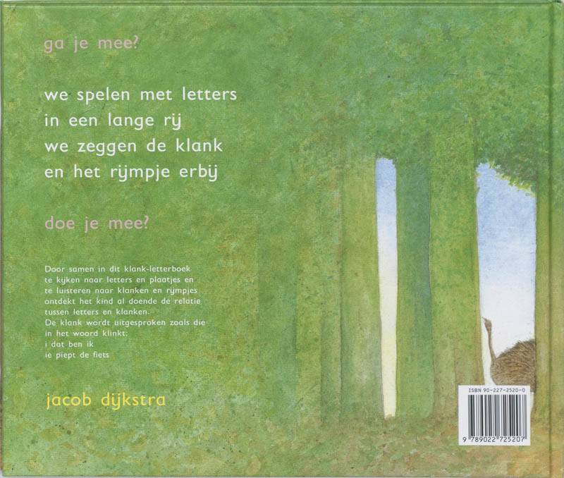 De leesbus  -   Kijk mijn letter achterkant