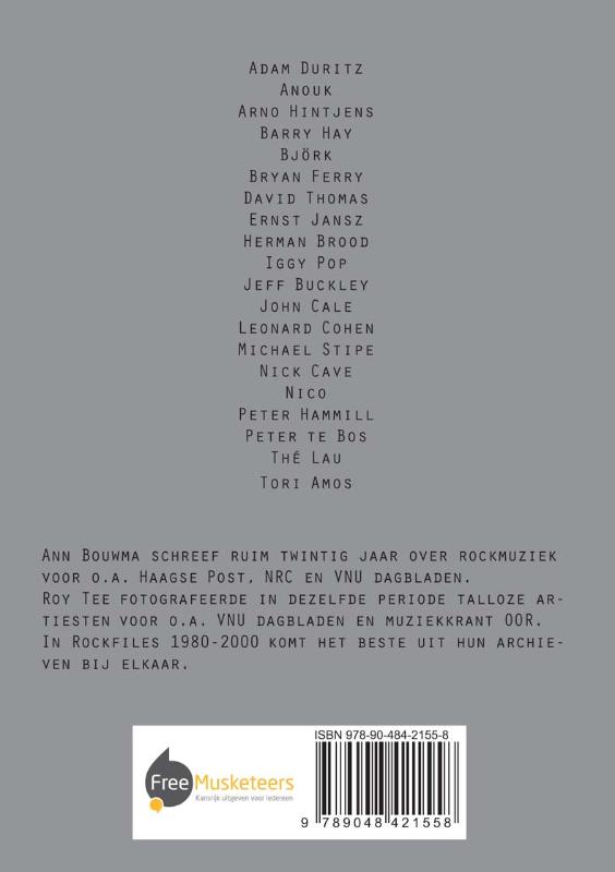 Rockfiles 1980- 2000 achterkant