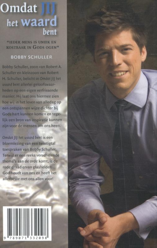 Omdat jij het waard bent achterkant