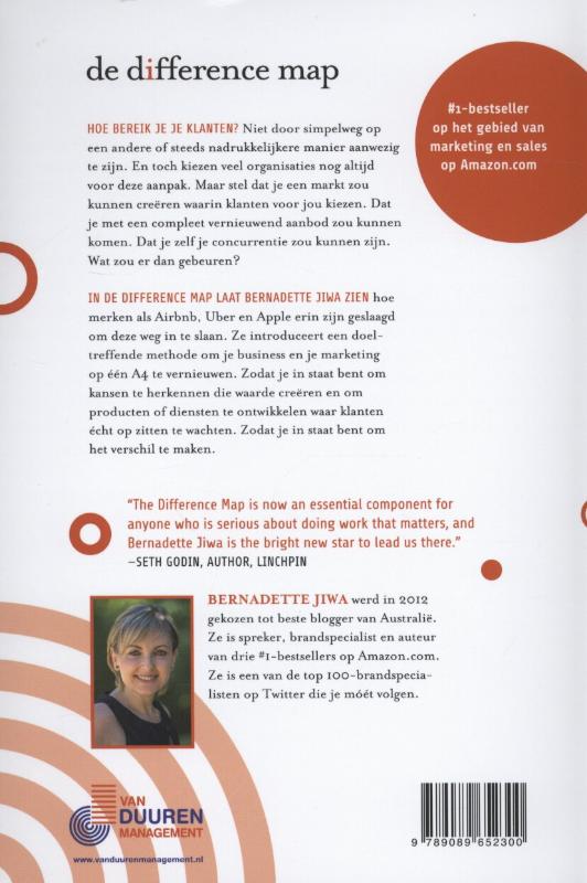 De difference map achterkant