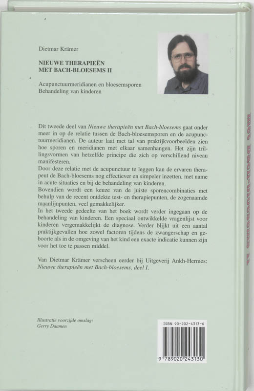 Nieuwe therapieen met Bach-bloesems / II achterkant
