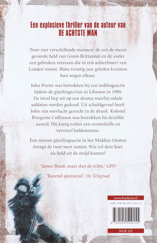 Tegenaanval / Strike back / 1 achterkant