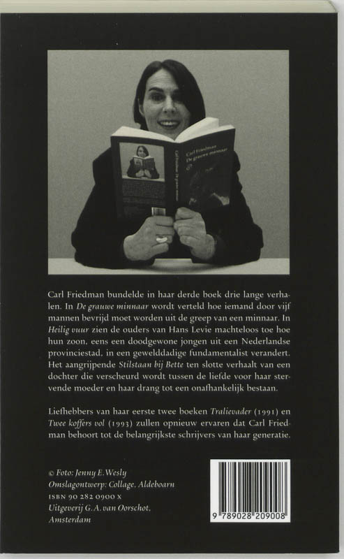 De grauwe minnaar achterkant