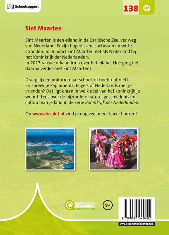 Sint Maarten / Junior Informatie / 138 achterkant