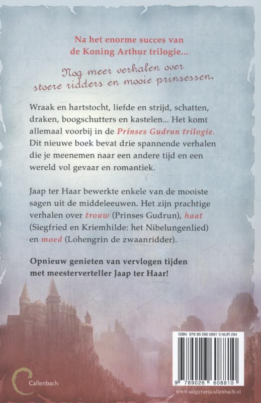 Prinses Gudrun trilogie achterkant