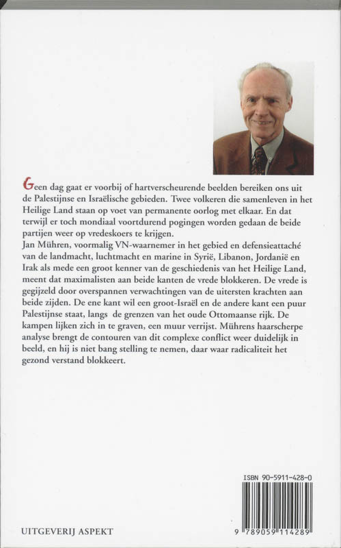 Verscheurd land achterkant