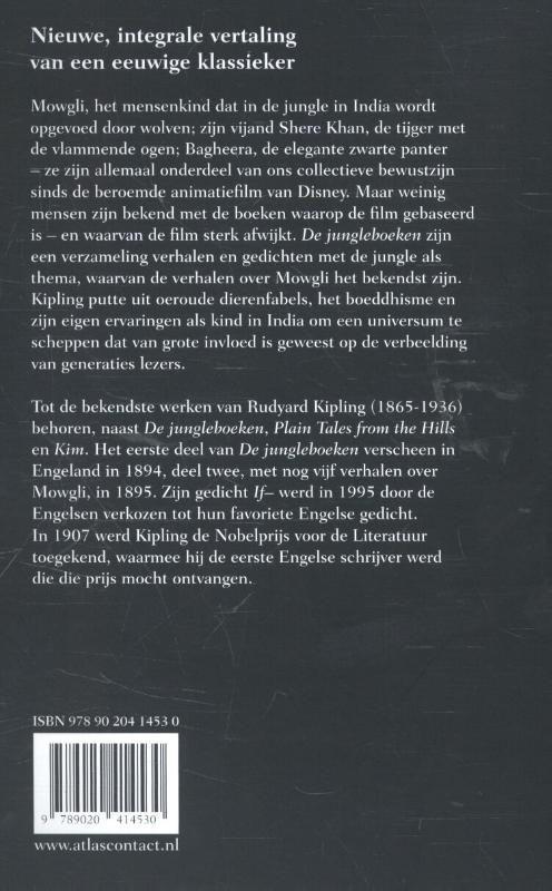 De Jungleboeken / LJ Veen Klassiek achterkant