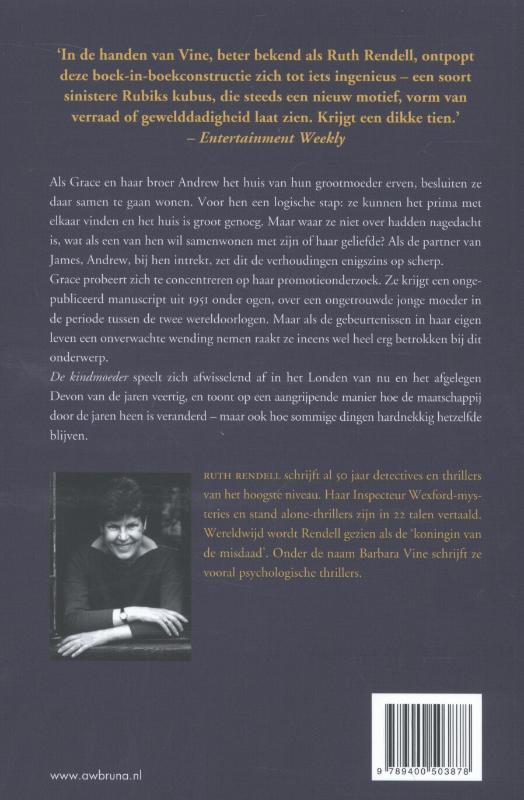 De kindmoeder achterkant