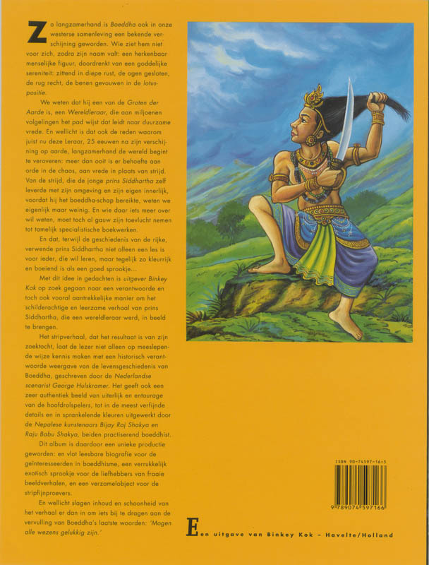 Het Leven Van Boeddha achterkant