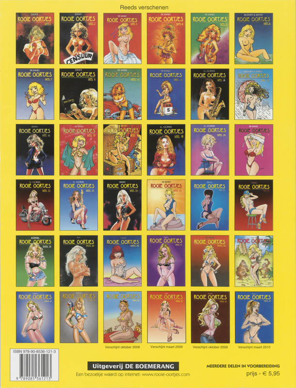 Rooie oortjes / 35 / Rooie oortjes / 35 achterkant