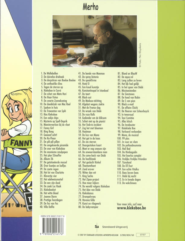 Fanny Girl / Kiekeboe / 17 achterkant