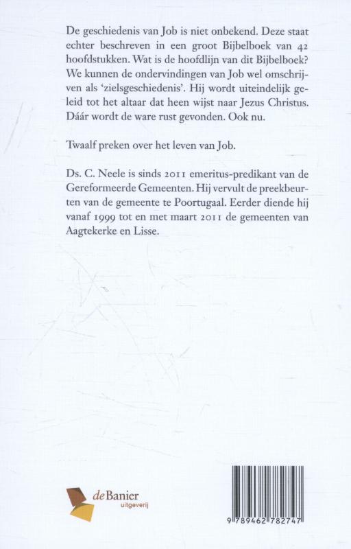 Het leven van Job achterkant