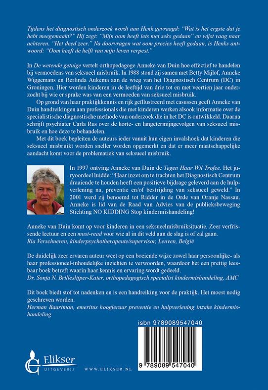 De wetende getuige achterkant