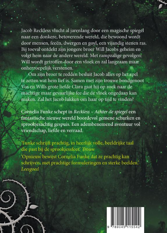 Achter de spiegel / Reckless / 1 achterkant