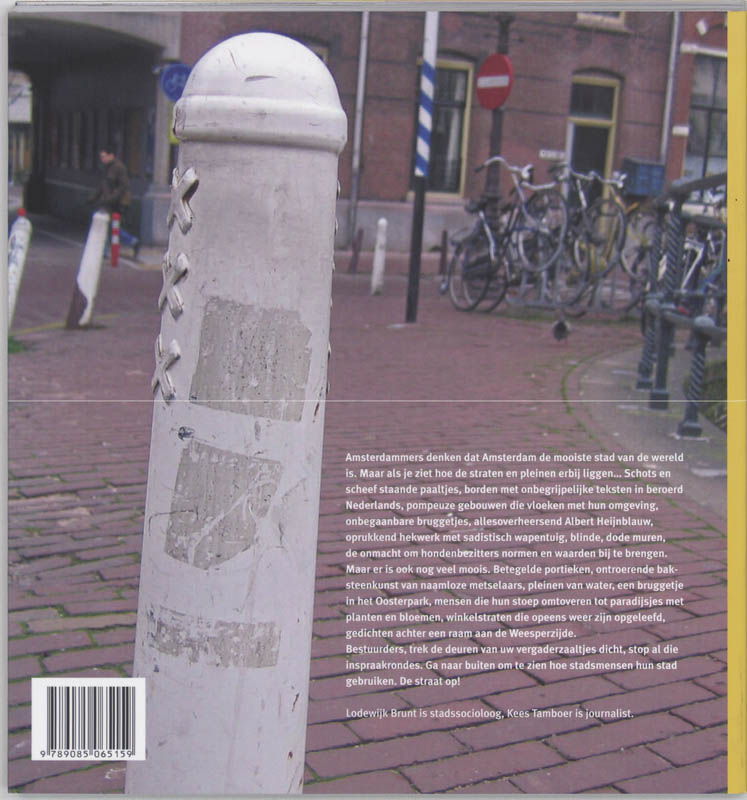 De Straat Op ! achterkant