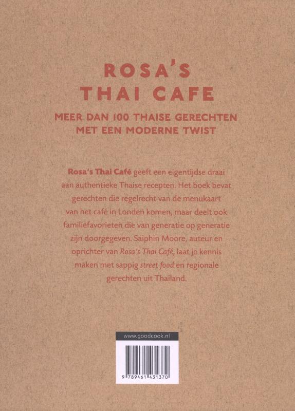 Rosa's thai café achterkant