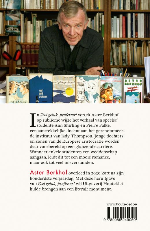 Veel geluk, professor achterkant