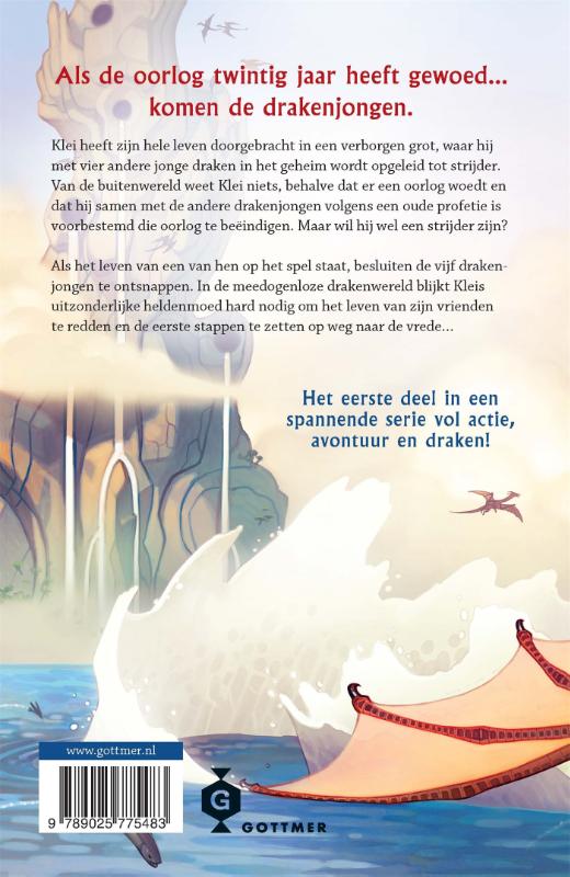 De drakenprofetie / Vleugels van vuur / 1 achterkant