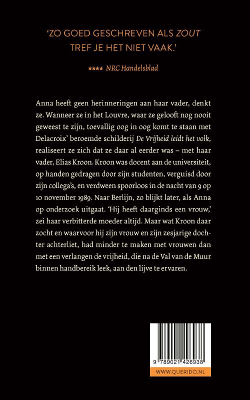 De vrouw die niet bestond achterkant