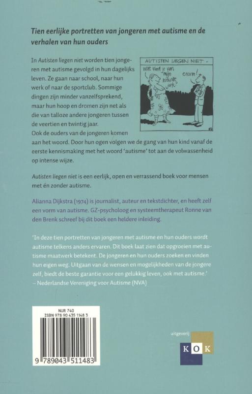 Autisten liegen niet achterkant