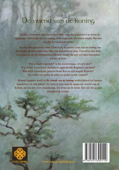 De vriend van de koning achterkant