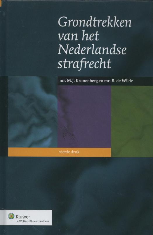 Grondtrekken van het Nederlandse strafrecht