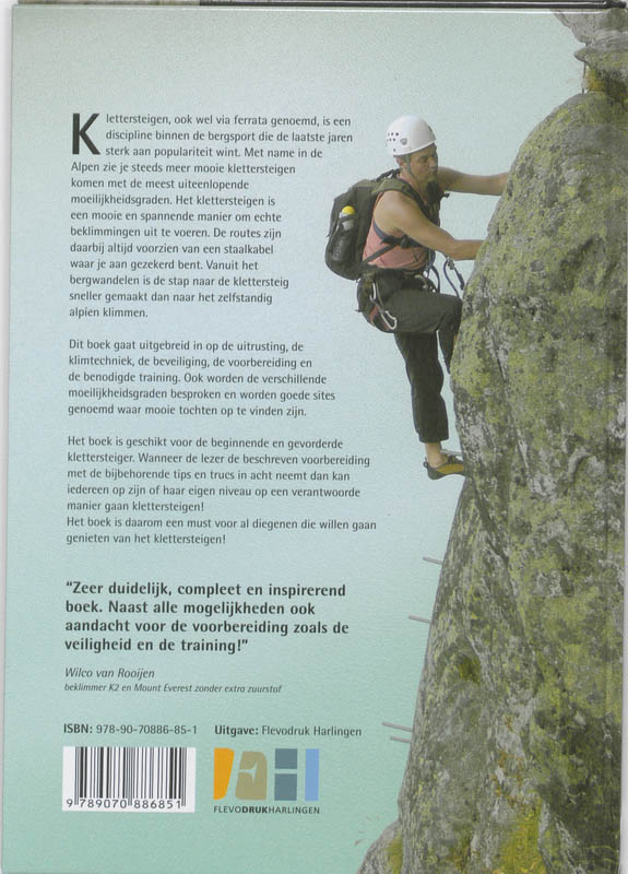 Verantwoord Klettersteigen achterkant