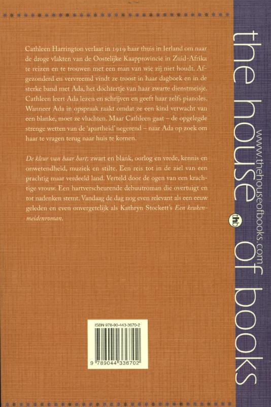 De kleur van haar hart achterkant