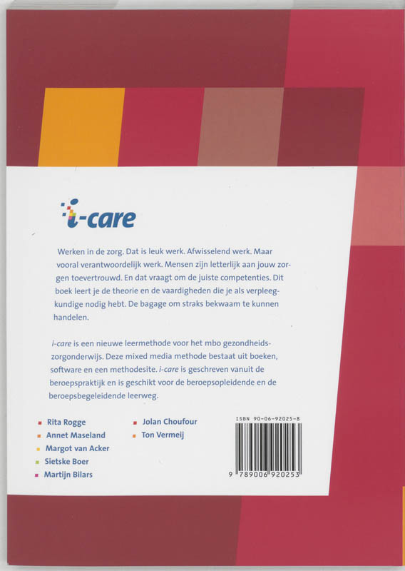 I-Care 4 / 204 Interactie In Beroepssituaties achterkant