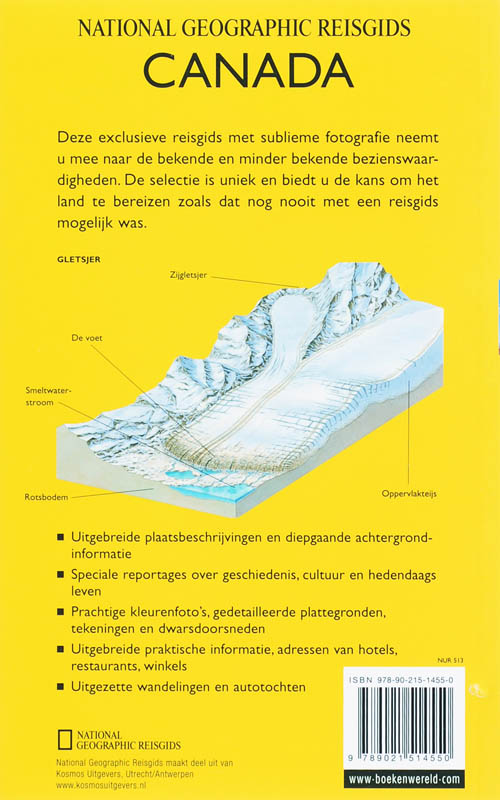 Canada / National Geographic Reisgids achterkant