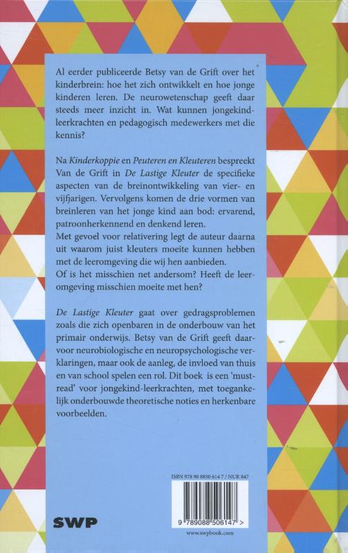 De lastige kleuter achterkant