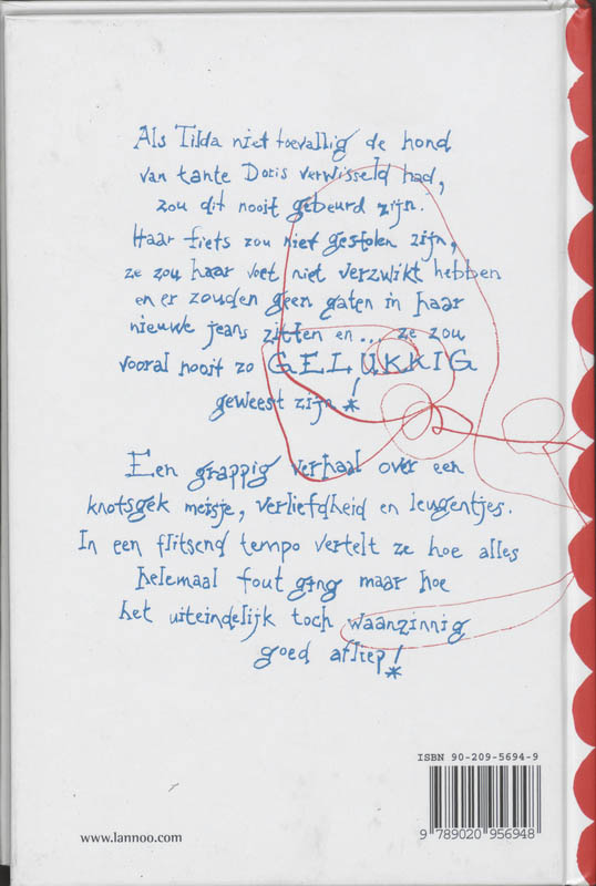 Als Ik Niet Toevallig De Hond Van Tante Doris Verwisseld Had achterkant