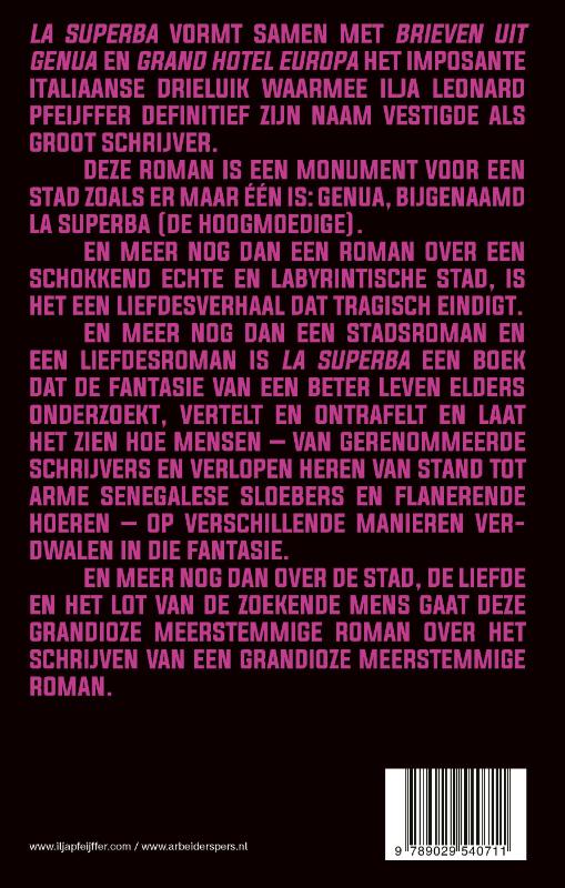 La Superba achterkant