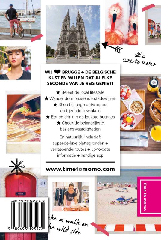 time to momo  -   Brugge + de Belgische kust achterkant