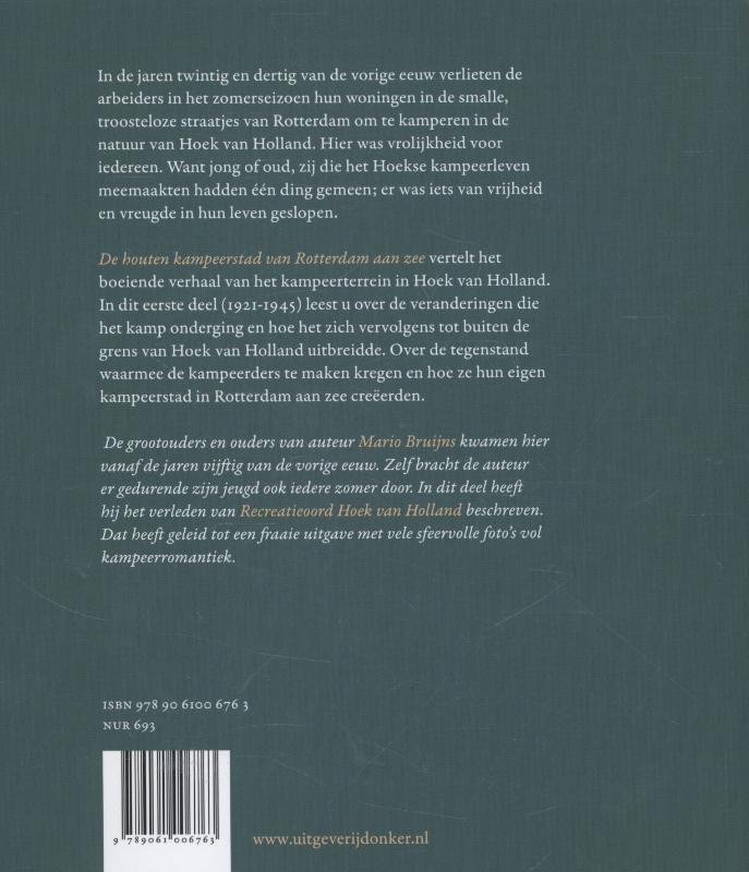 De houten kampeerstad van Rotterdam aan zee deel 1 achterkant